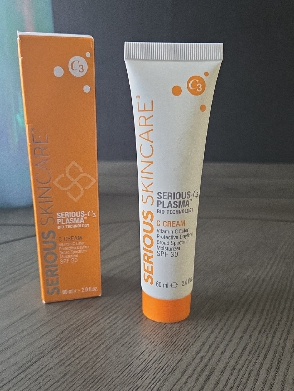 Serious Skincare C Cream SPF 30 - Orange Daily Vitamin C Moisturizer
